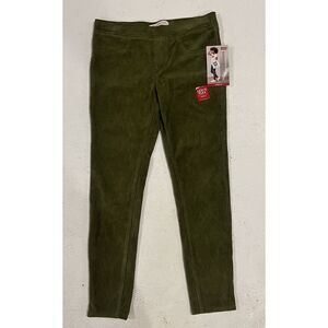 Levis Green Super Skinny Pull On Jeggings‎ Flex Stretch Cotton Jeans Size 14 Reg